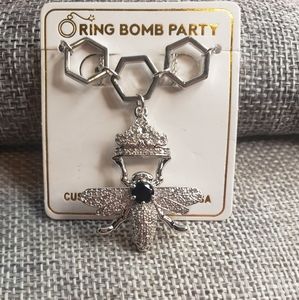 Ring Bomb Party Necklace